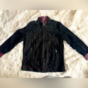 🆕 BNWOT Maceoo Suede and Lambskin leather Jacket
